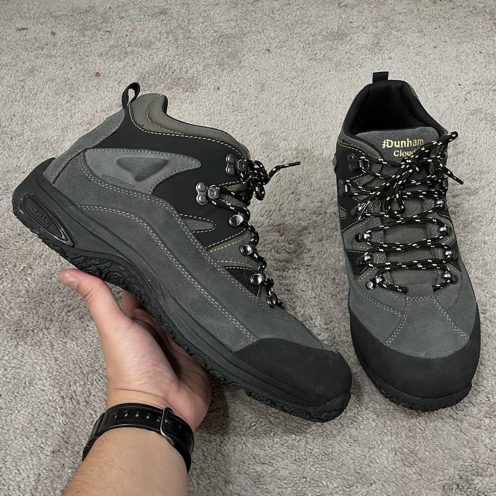 Dunham Cloud Mid Cut Hiking Boots Men's Size 12 4E Extra Wide WORN ONCE